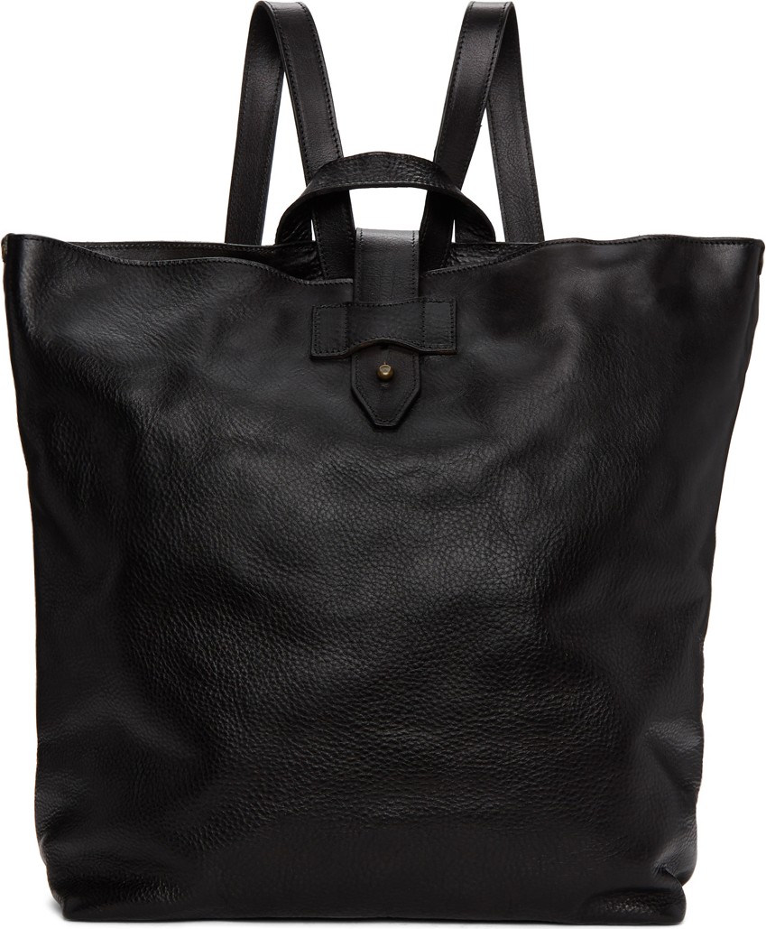 Officine Creative Black Rare Backpack