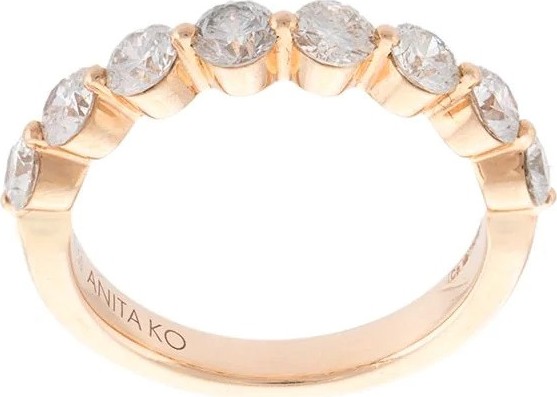 Anita Ko floating diamond band