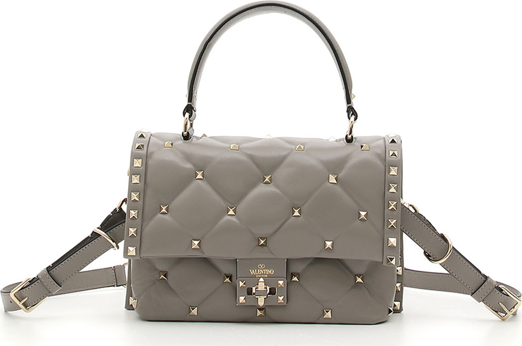 Valentino CandyStud Medium Top-Handle Bag