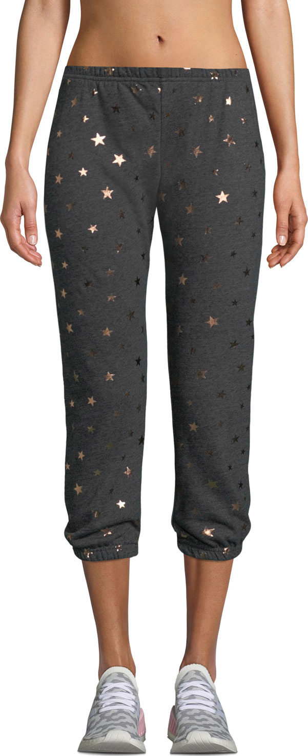 Spiritual Gangster Star-Print Perfect Jogger Sweatpants