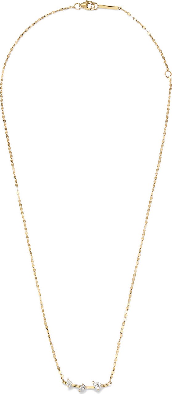 Lana 14k Gold & Diamond Cluster Necklace