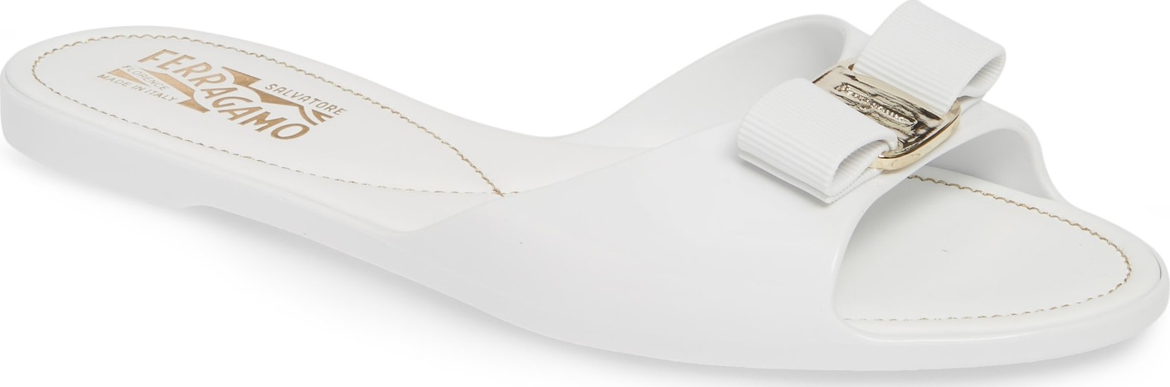 Salvatore Ferragamo Cirella Bow Slide Sandal