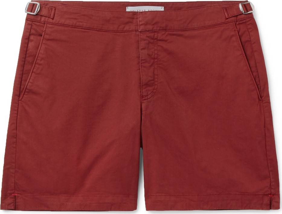 Orlebar Brown Bulldog Cotton-Blend Twill Shorts