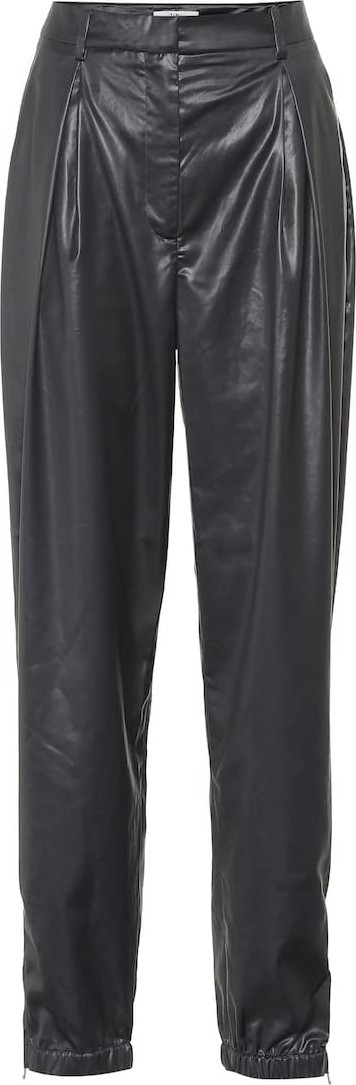 Tibi High-rise straight pants