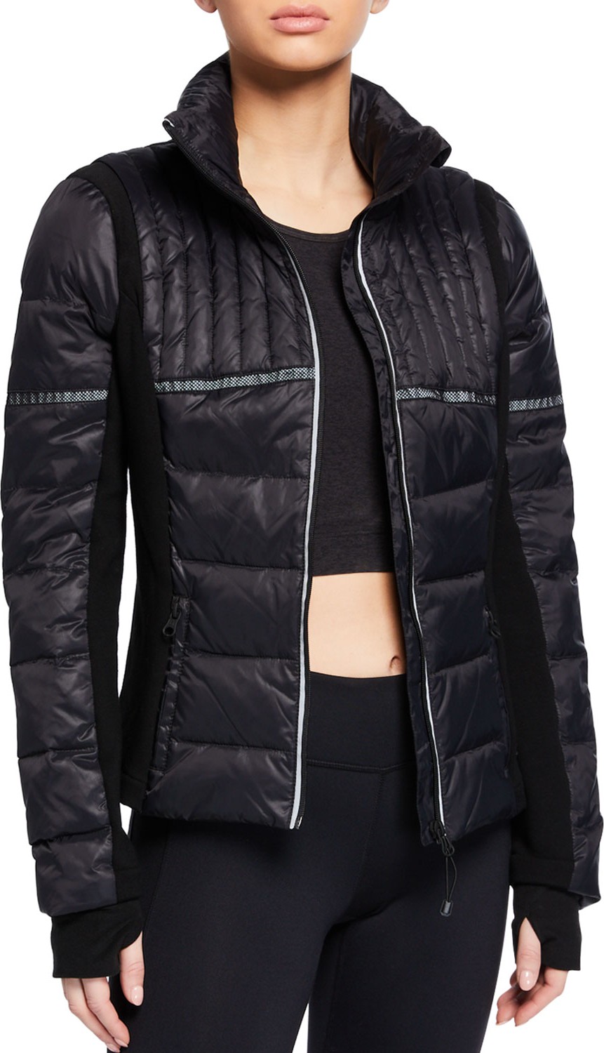 Blanc Noir Featherweight Reflective Down Puffer Jacket