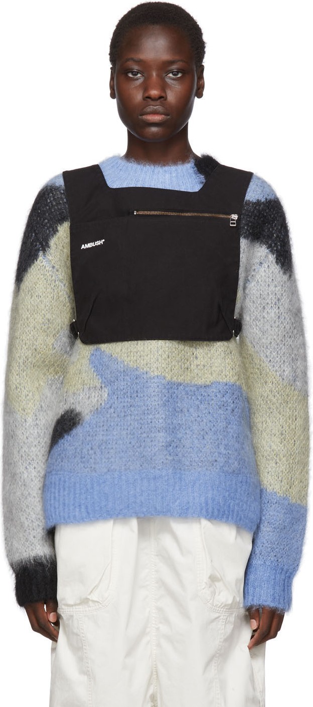 Ambush Black Harness Vest