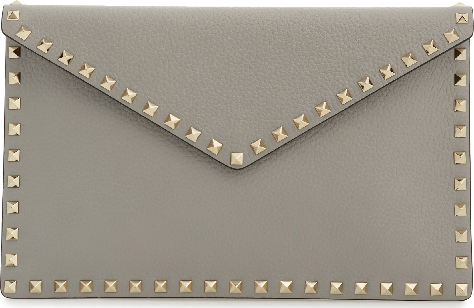 Valentino Large Rockstud Leather Pouch