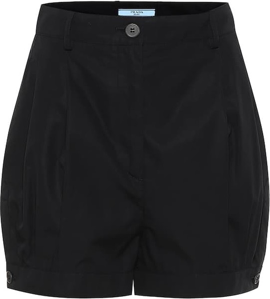 Prada Cotton-twill shorts