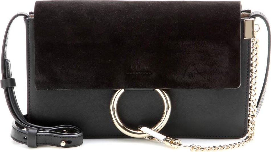 Chloe Faye Small leather shoulder bag