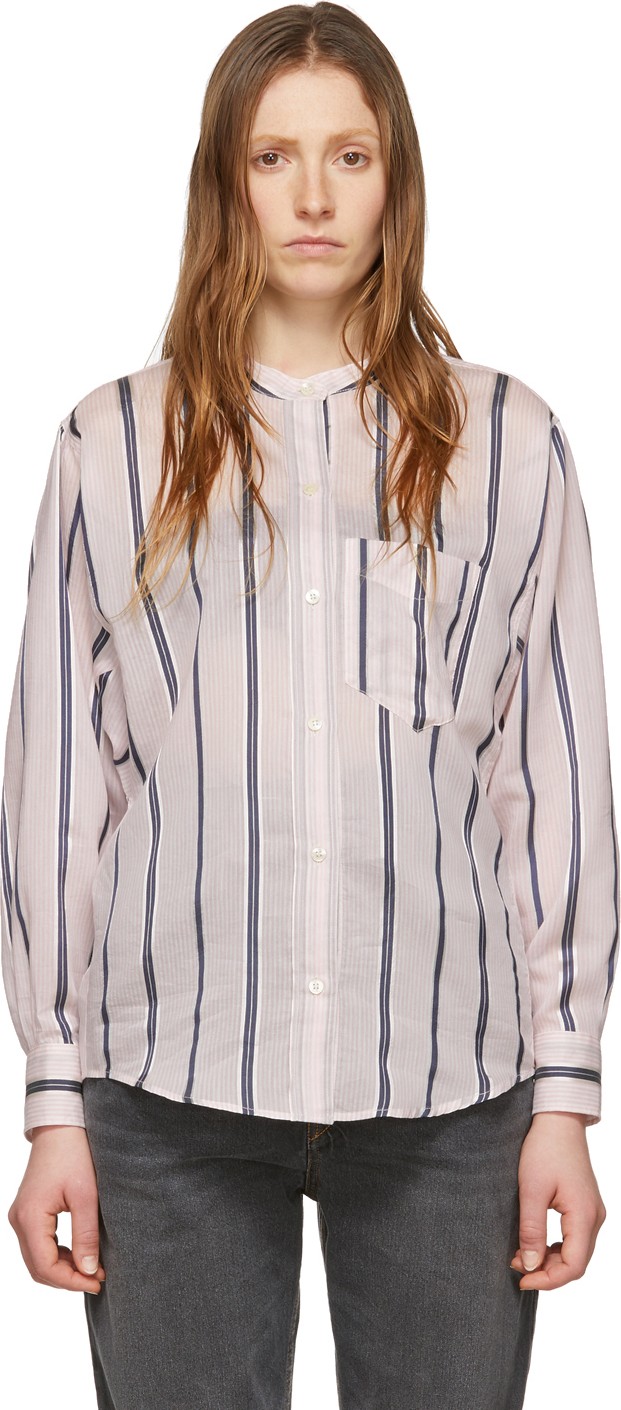 Isabel Marant Etoile Pink Satchell Shirt