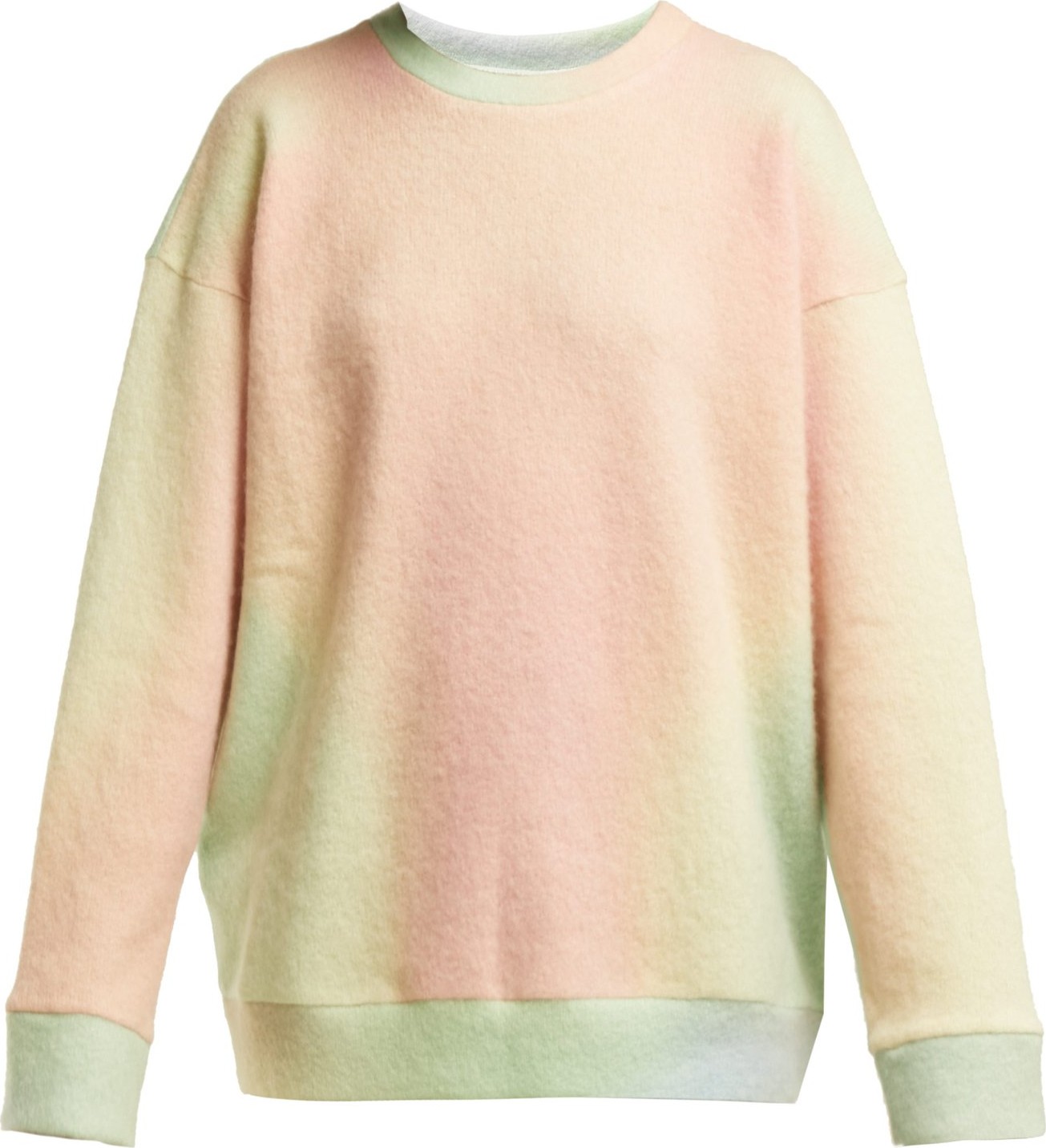 The Elder Statesman Felted cashmere-blend sweatshirt
