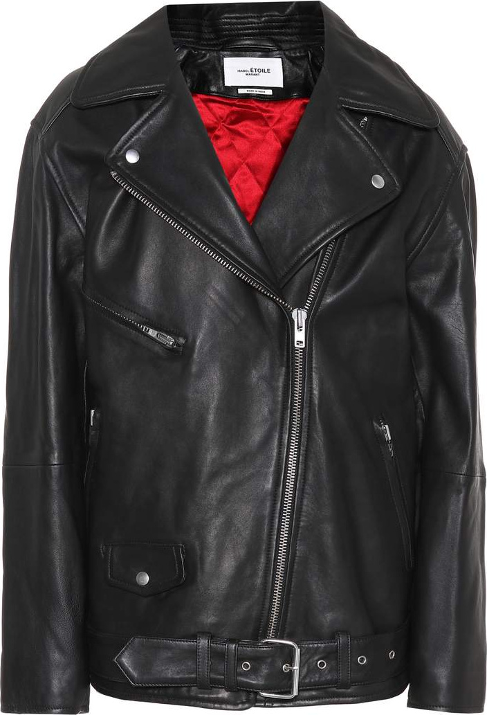 Isabel Marant Etoile Abely leather jacket