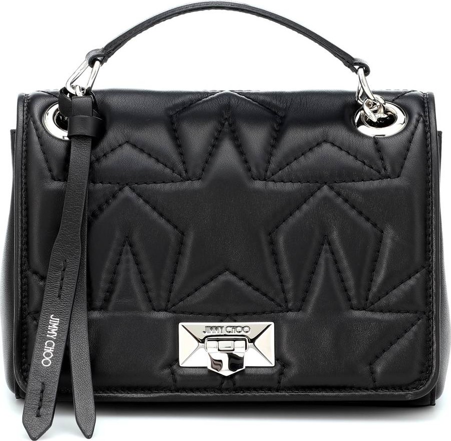 Jimmy Choo Helia leather shoulder bag