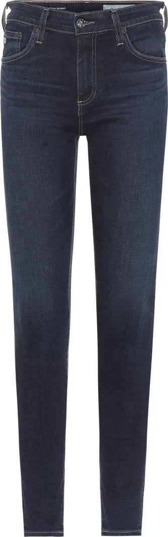 AG Jeans The Farrah high-rise skinny jeans