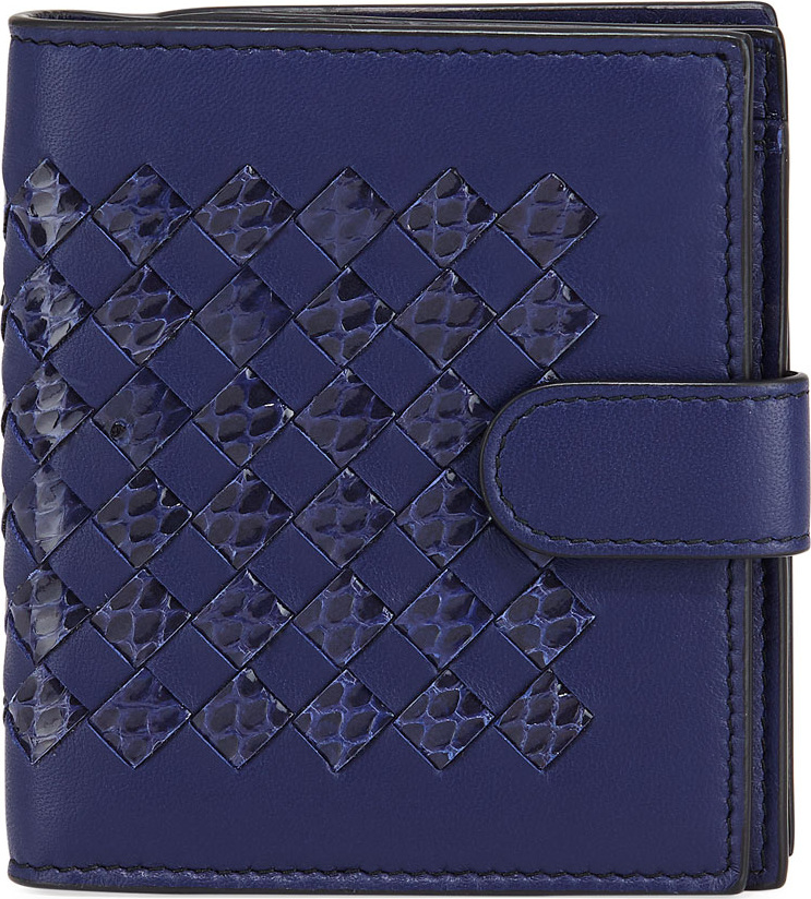 Bottega Veneta Ayers Tab Bi-Fold Wallet