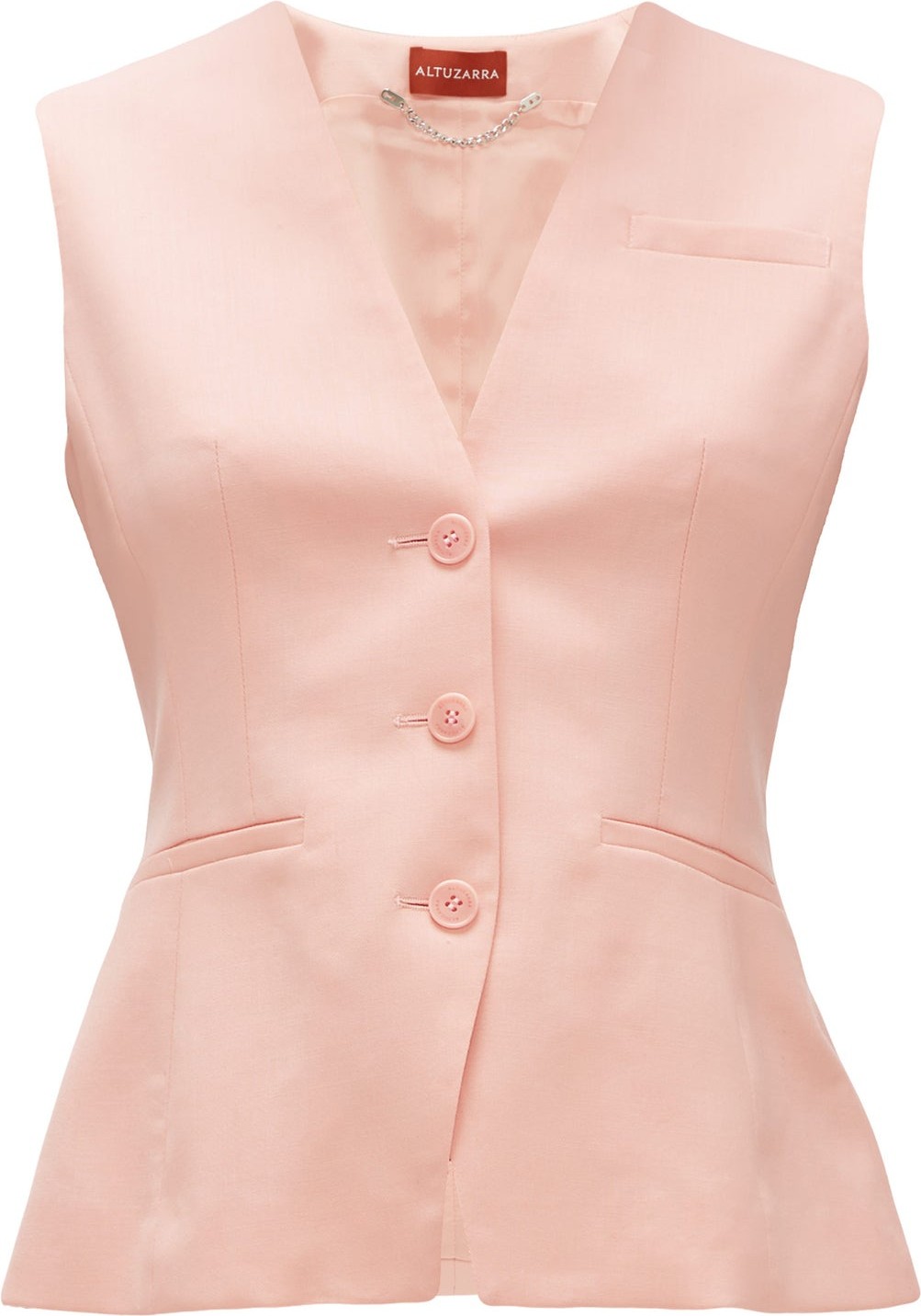 Altuzarra Marshall wool-blend single-breasted waistcoat