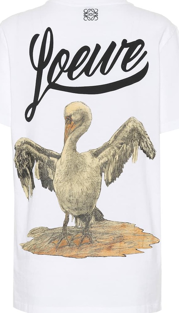 LOEWE Printed cotton T-shirt