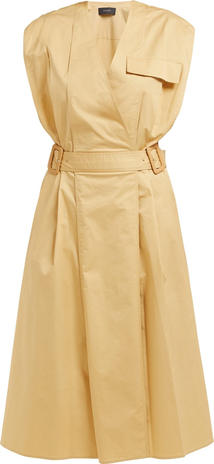 Joseph Logan cotton-blend midi dress