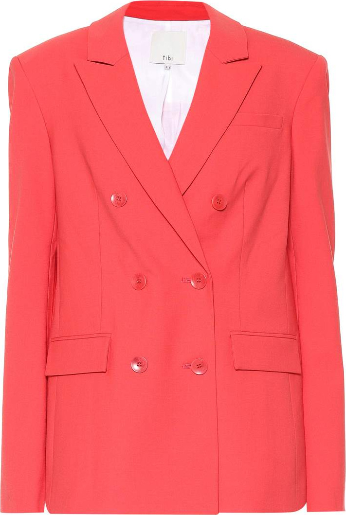 Tibi Steward wool-blend blazer