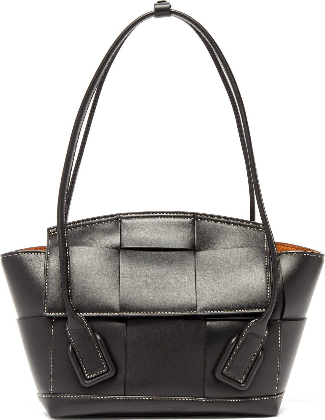 Bottega Veneta Arco small maxi-Intrecciato leather bag