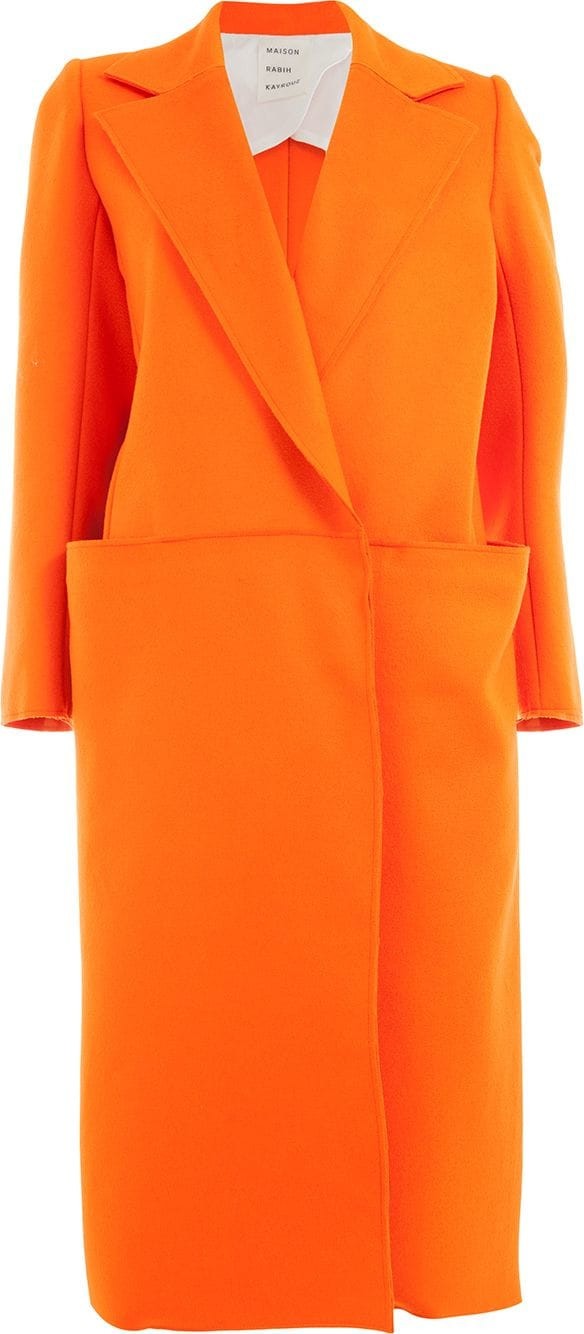 Maison Rabih Kayrouz concealed front coat