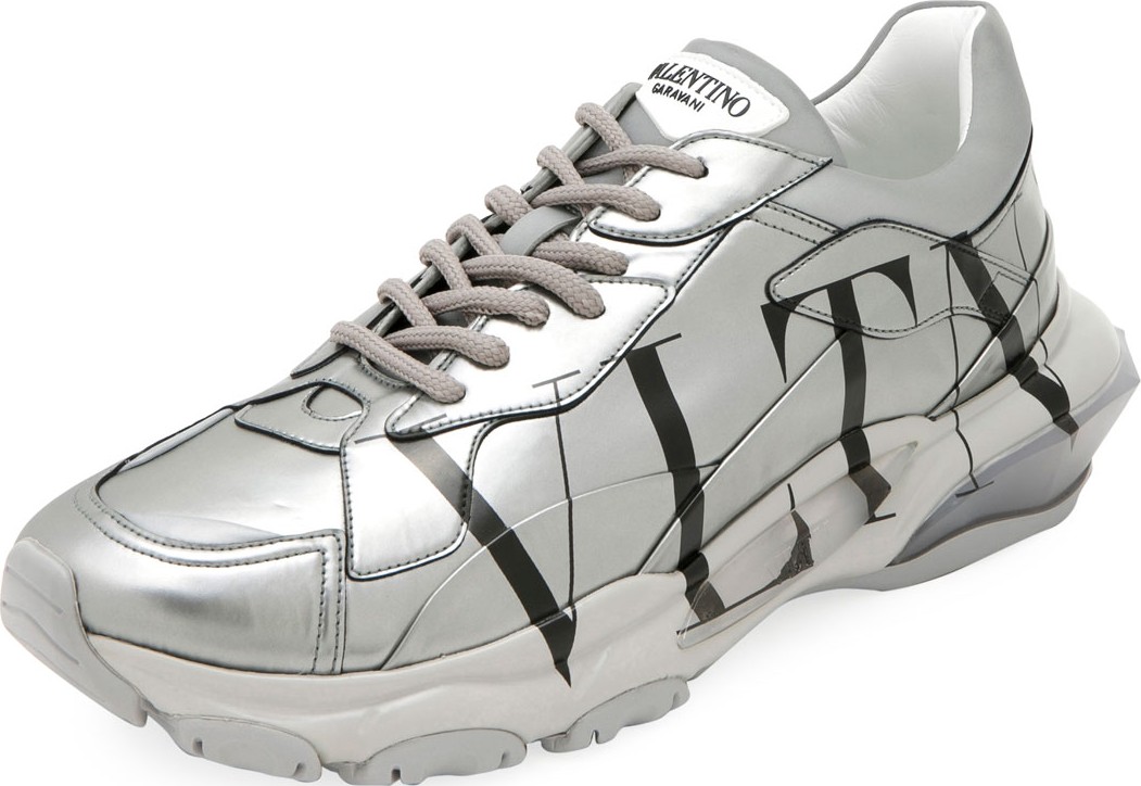 Valentino Men's Bounce Logo Runner Sneakers