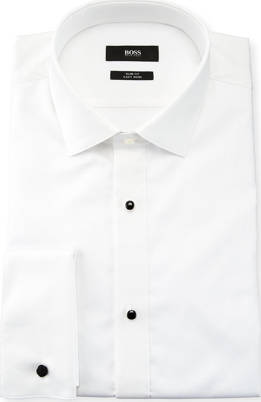 BOSS Hugo Boss Bib-Front Tuxedo Shirt