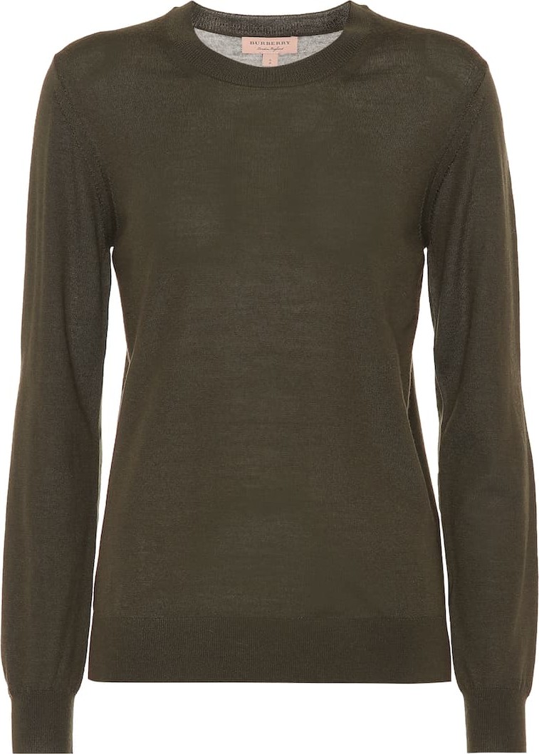 Burberry London England Vintage Check merino wool sweater