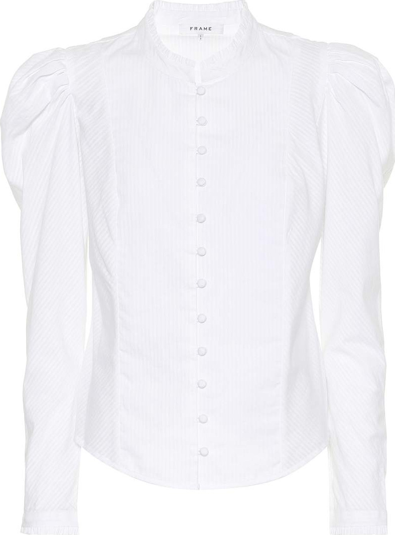 FRAME DENIM Victorian striped cotton shirt