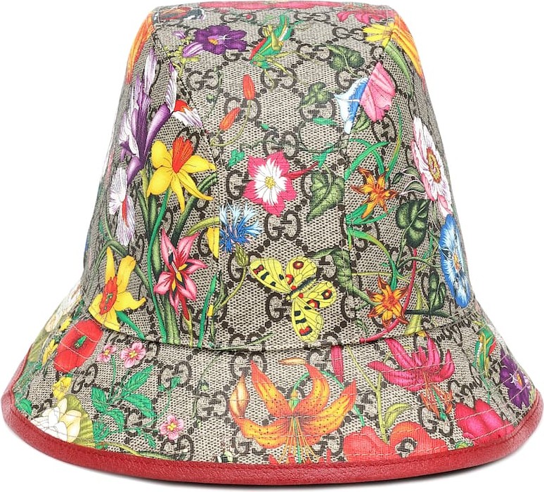 Gucci GG Flora cotton-blend bucket hat
