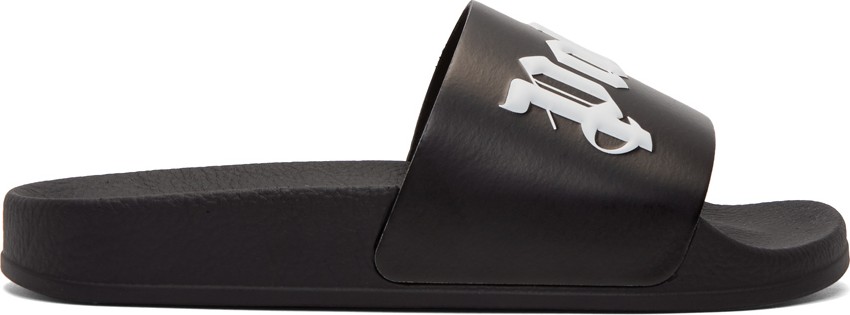 Palm Angels Black Ice Cream Pool Slides