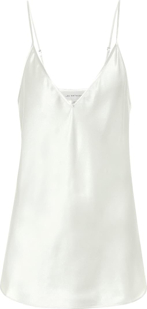 Lee Mathews Stella silk-satin camisole