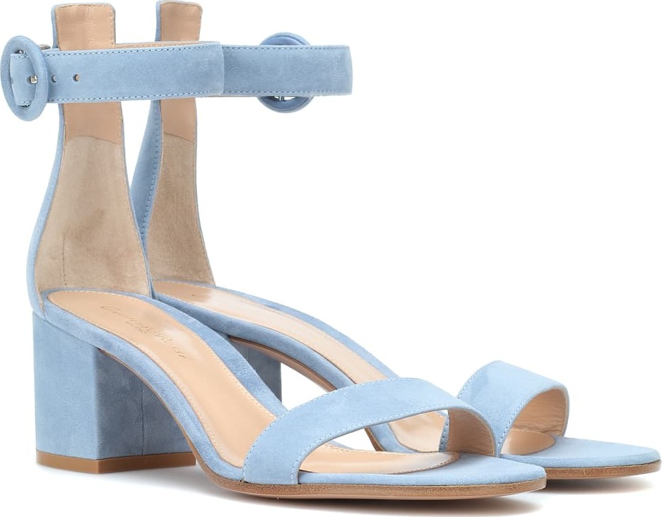 Gianvito Rossi Versilia 60 suede sandals