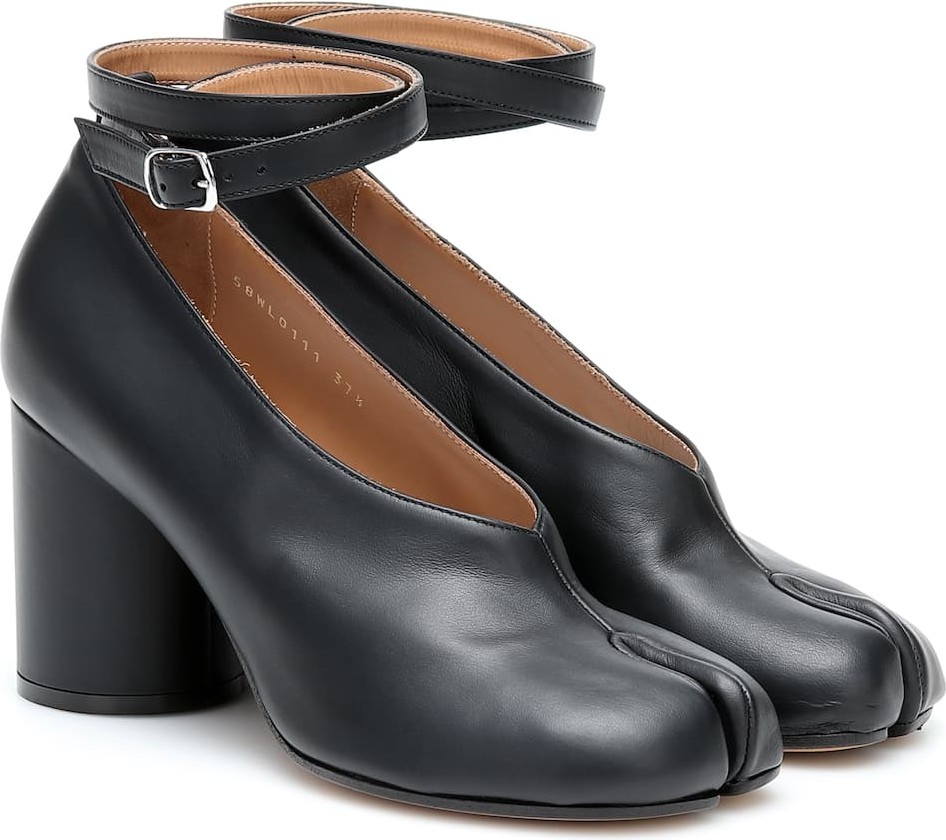 Maison Margiela Tabi leather pumps