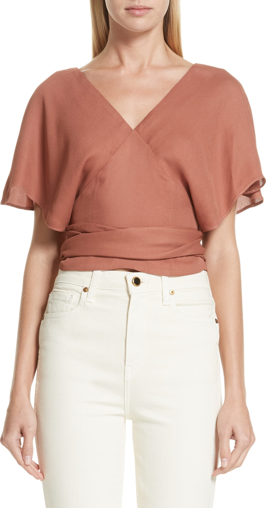 Jacquemus Dalil Wrap Top