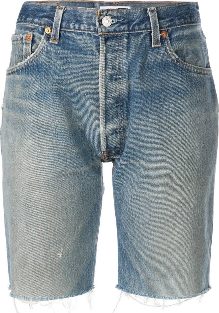 RE/DONE knee length denim shorts