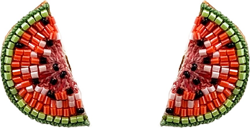 Mignonne Gavigan New York Watermelon Stud Earrings