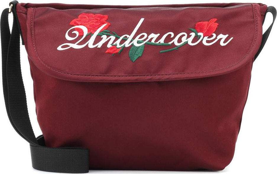 Undercover Satin embroidered shoulder bag