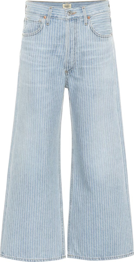 Citizens Of Humanity Sacha striped high-rise jeans
