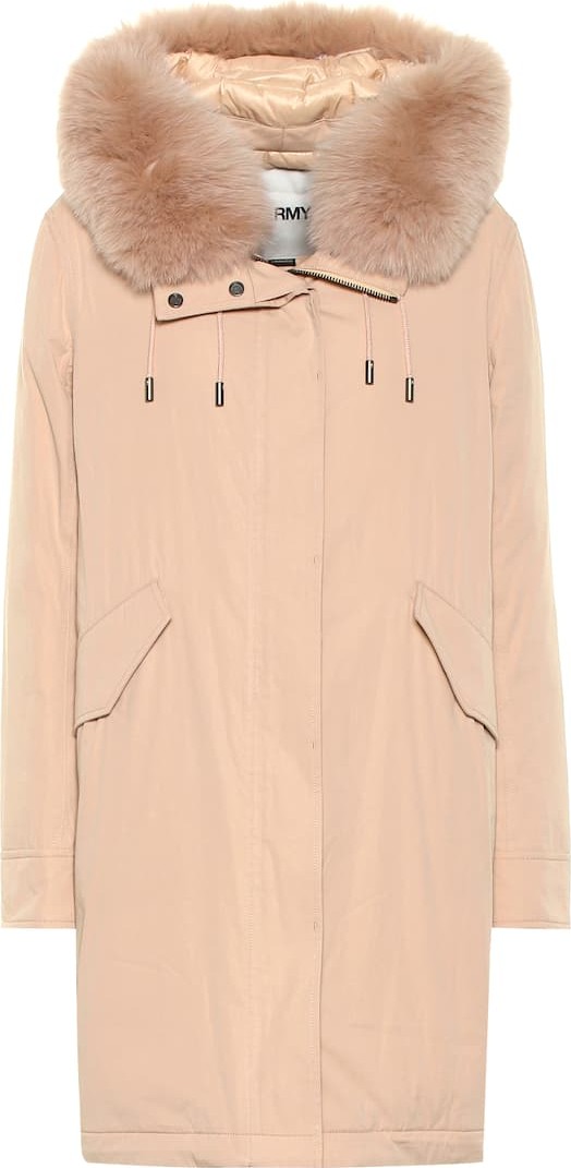 Army By Yves Salomon Fur-trimmed parka
