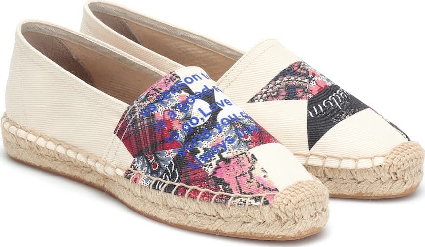 Isabel Marant Canaee printed canvas espadrilles