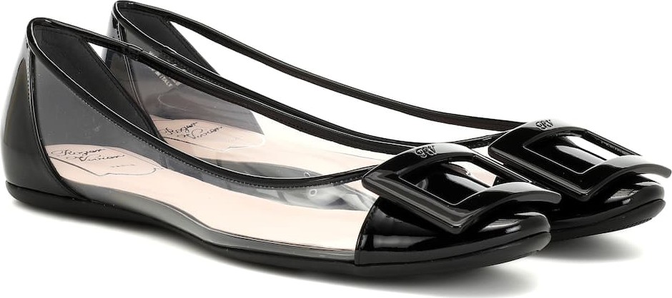 Roger Vivier Gommette PVC ballet flats