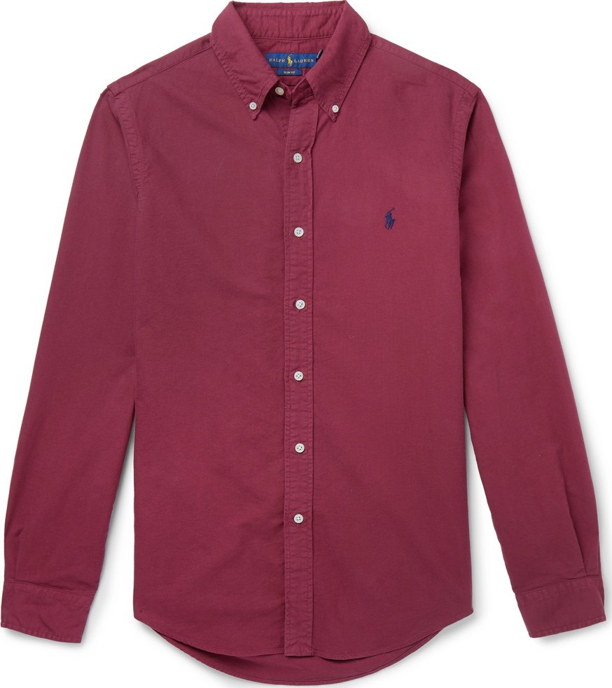 Polo Ralph Lauren Slim-Fit Button-Down Collar Cotton Oxford Shirt