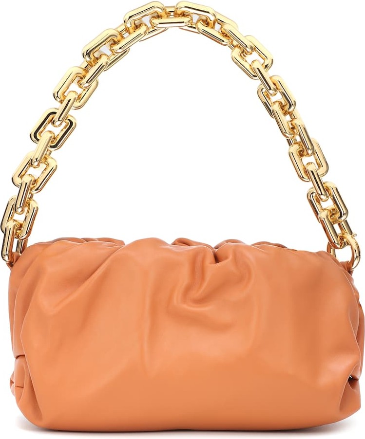 Bottega Veneta The Chain Pouch leather shoulder bag