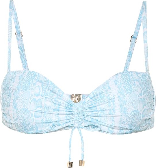 HEIDI KLEIN Lake Manyara snake-print bikini top