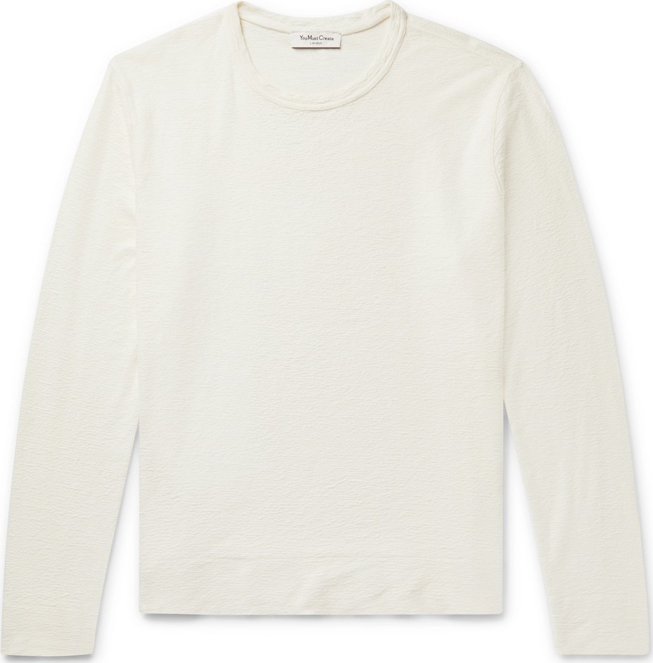 YMC Textured-Cotton Sweatshirt