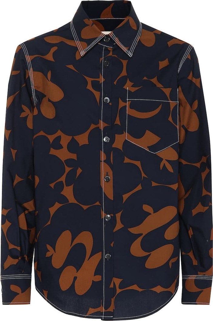 Marni Printed cotton shirt