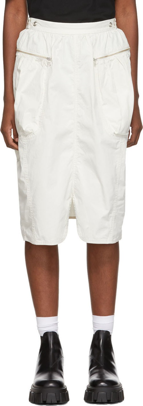Ambush White Parachute Skirt