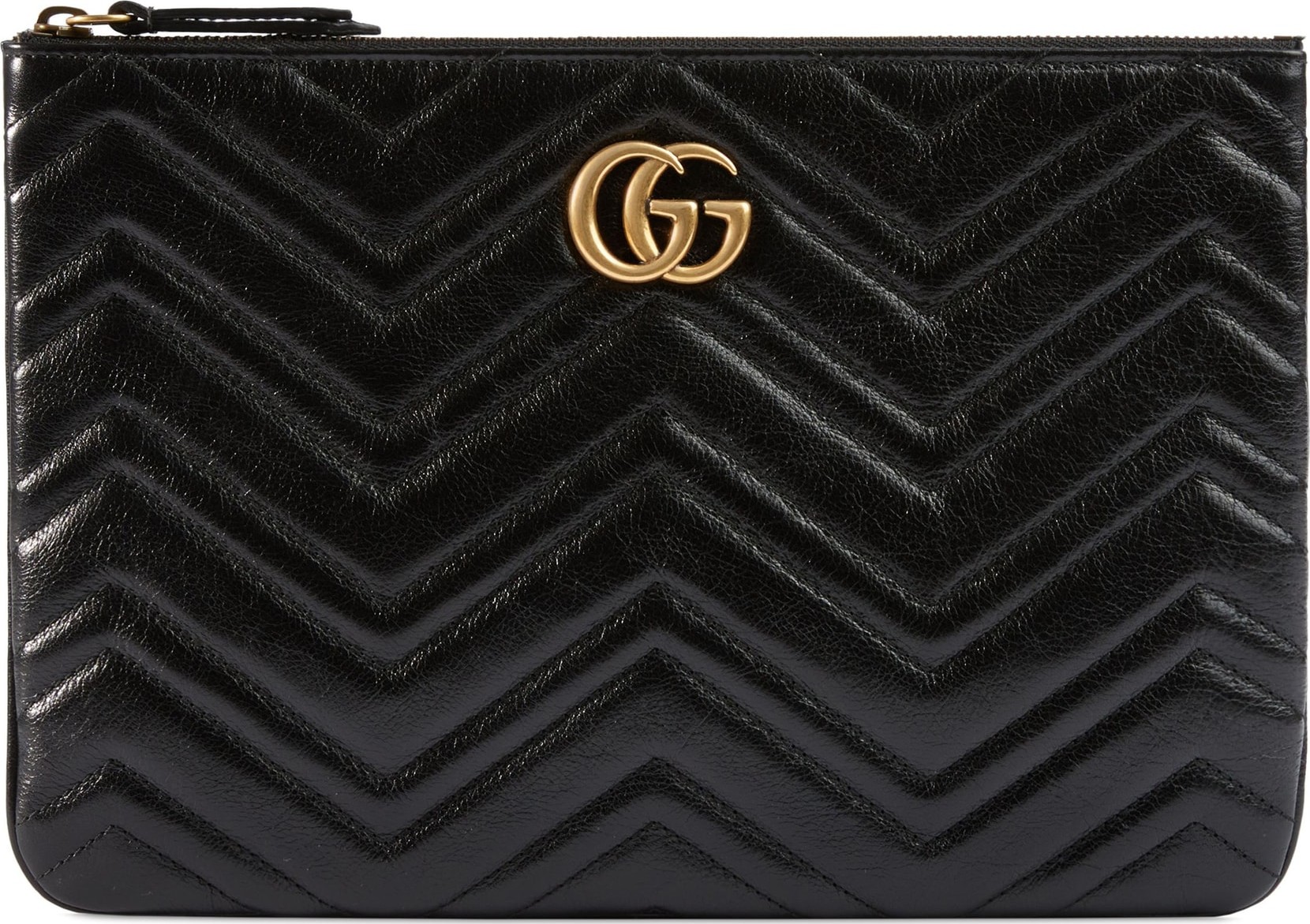 Gucci GG Marmont 2.0 Matelassé Leather Pouch