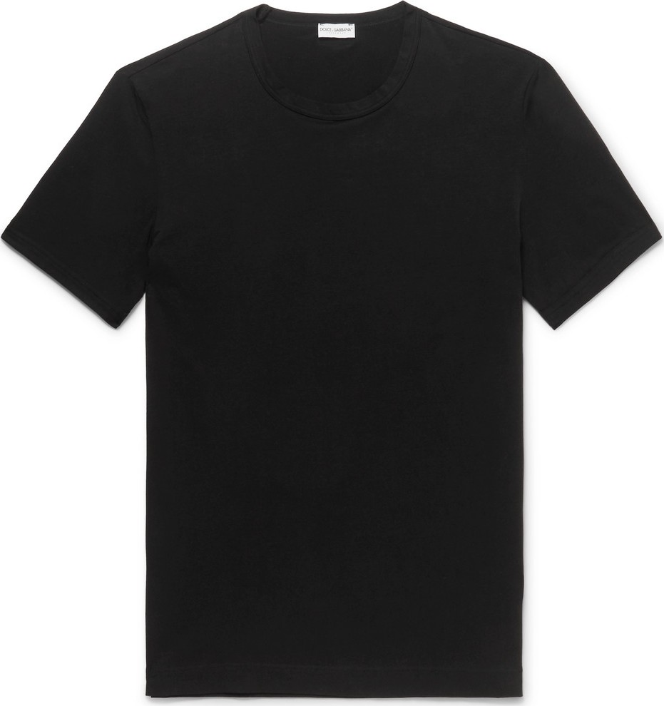 Dolce & Gabbana Stretch-Cotton Jersey T-Shirt